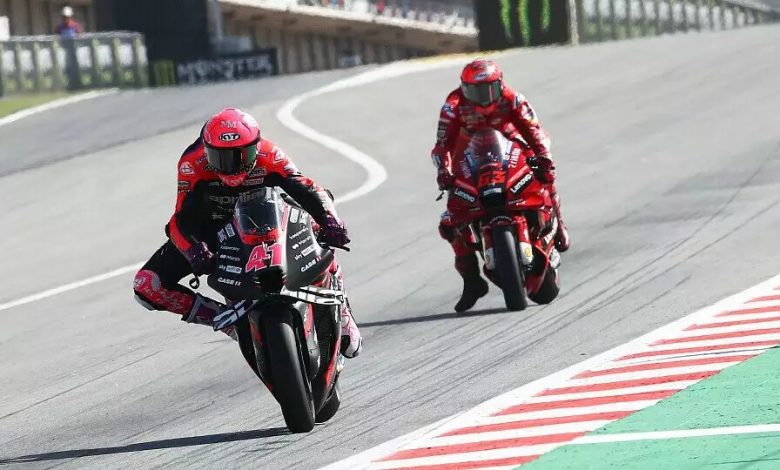 Spannung beim Trainingsfreitag der MotoGP in Barcelona