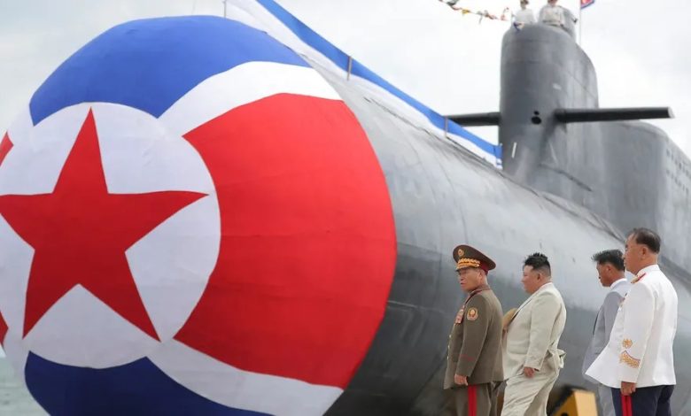 Nordkorea präsentiert sein erstes U-Boot für taktische Atomwaffen