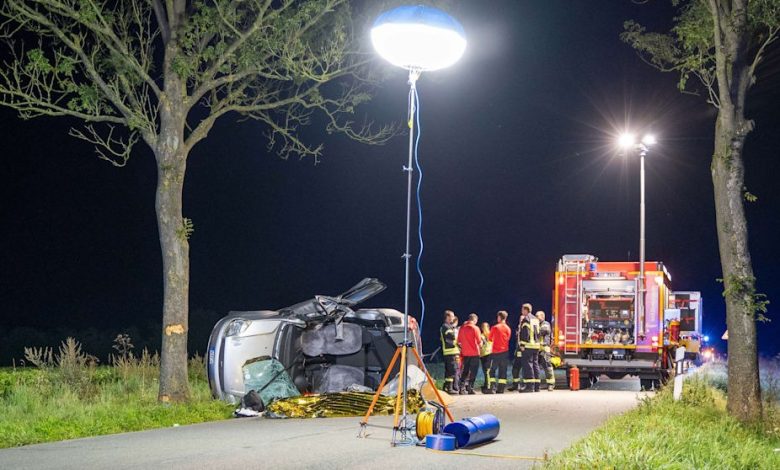 Tragischer Unfall in Wadersloh: 19-jähriger Autofahrer kommt ums Leben