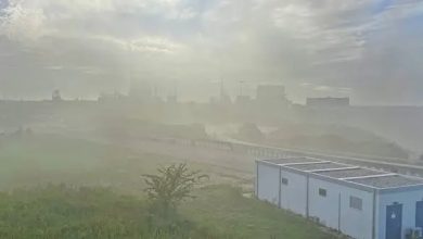 Großbrand bei Holzverarbeiter Egger in Wismar: Feuerwehreinsatz im Haffeld