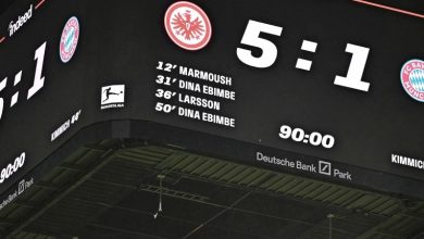 Historische Niederlage: Eintracht Frankfurt demütigt FC Bayern München mit 5:1