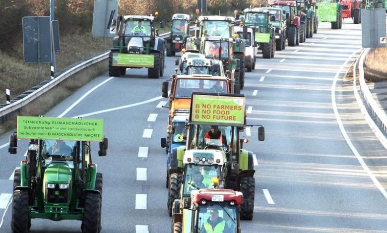 Tragischer Unfall bei Bauernprotest auf A66 bei Fulda: Lkw-Fahrer verunglückt tödlich