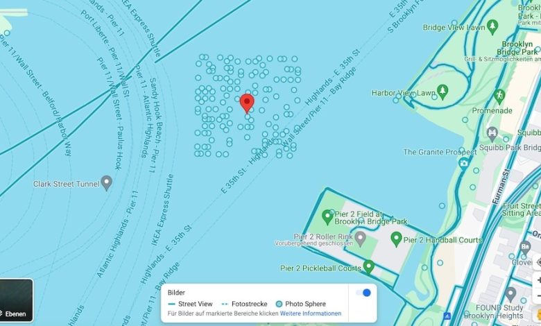 Mysteriöser QR-Code in Google Maps sorgt für Spekulationen