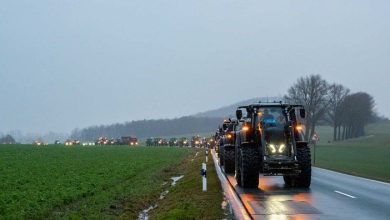 Bauernproteste in Ostthüringen: Landwirte setzen sich gegen Steuervergünstigungen-Streichung zur Wehr